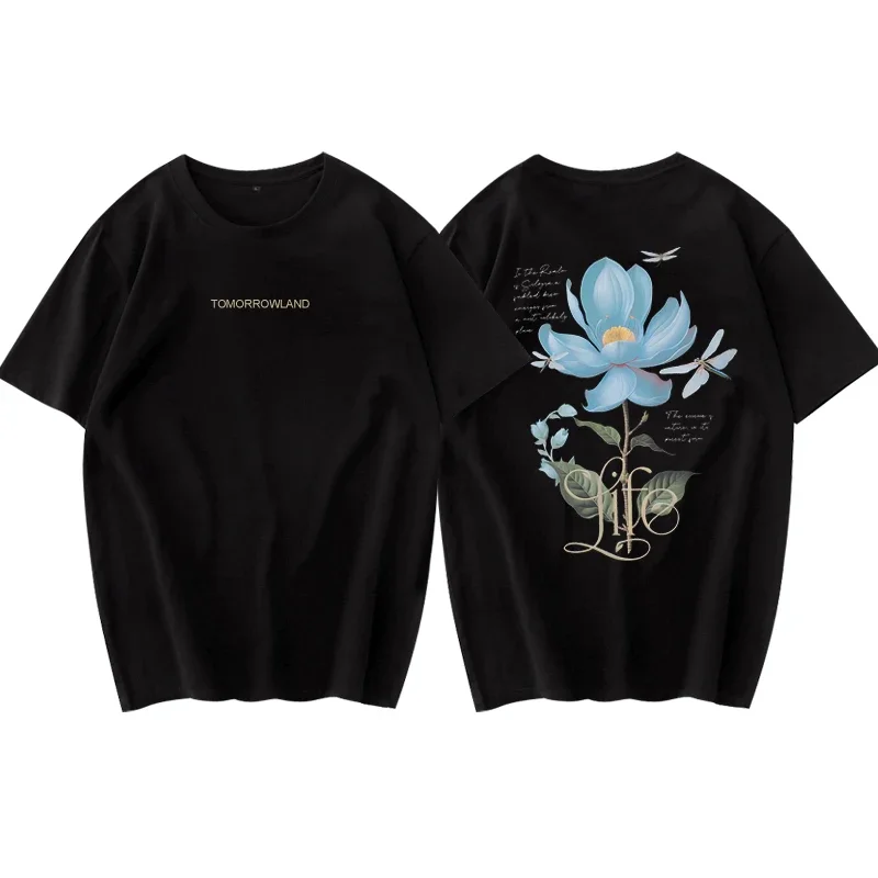 

2026 Afterlife Tomorrowland Men Women T-shirt Print Tshirt Clothing Designer Tee Cotton Oversized T Shirt Summer Tops