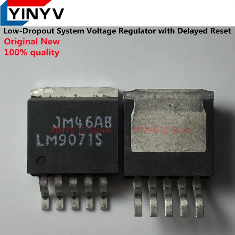 5pcs LM9071S LM9071SX/NOPB LM9071S/NOPB LM9071SX LM9071 Low-Dropout System Voltage Regulator with Delayed Reset TO-263-5 100%new