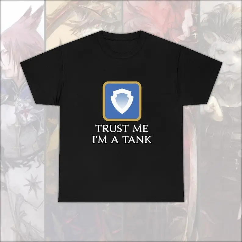 

Trust me I'm a tank - Funny memes FFXIV Online T Shirt