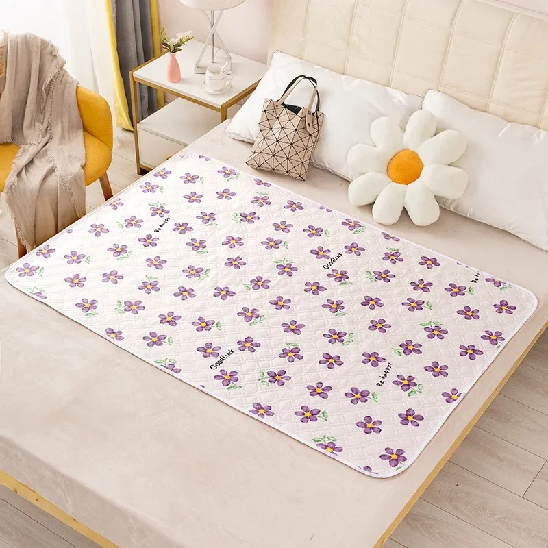 Waterproof Washable Reusable Mattress Urine Mat Elder Incontinence Pad Bed Protector Adult Diaper Nappy Beding Sheet Cloth