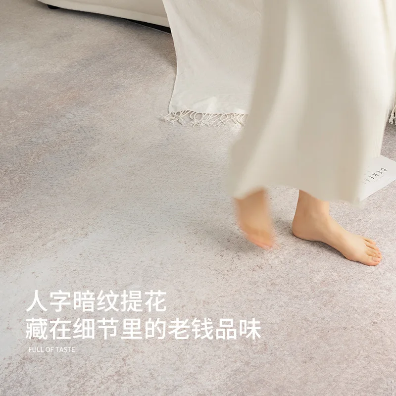Light Luxury Rug Living Room Durable Easy Clean Washable Sofa Floor Mat for Bedroom