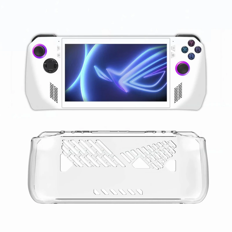 Handheld Game Console Simple Cooling TPU Protective Cover Classic Restoration Bare Metal Suitable For Rog Ally X