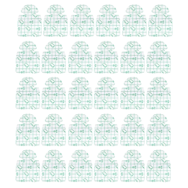 M89F 30pcs Skin Friendly Heel Guards Patches All Day Wear in Standing Jobs