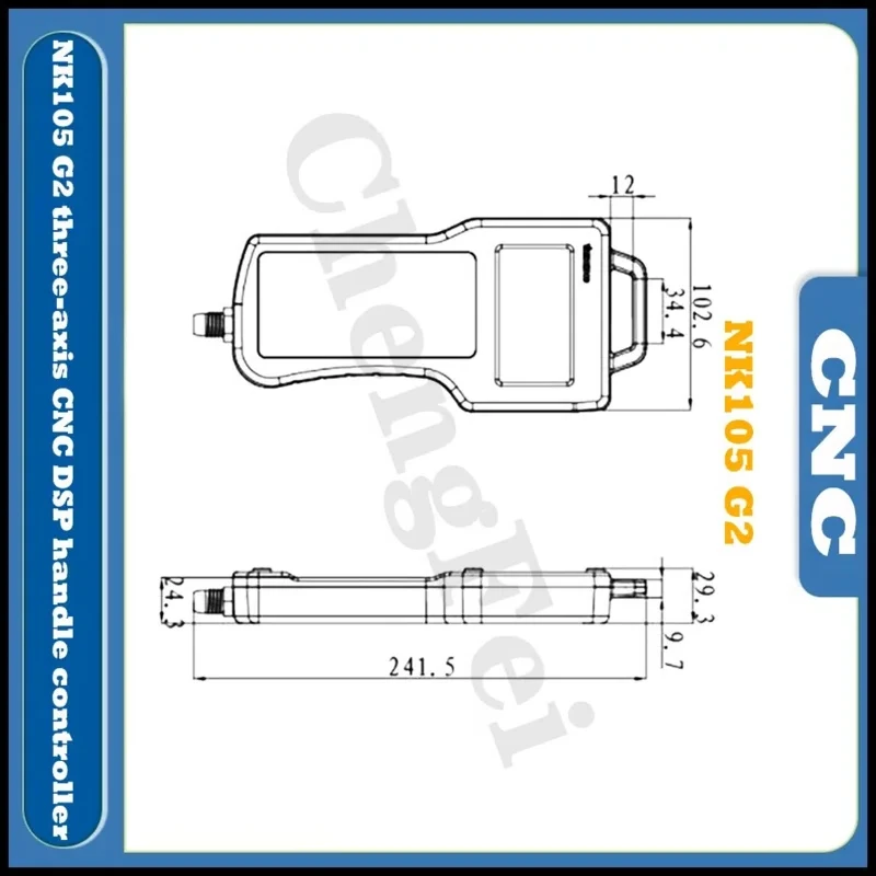 WEIHONG 3-axis CNC DSP controller NK105 G2 plasma cutting engraving milling
