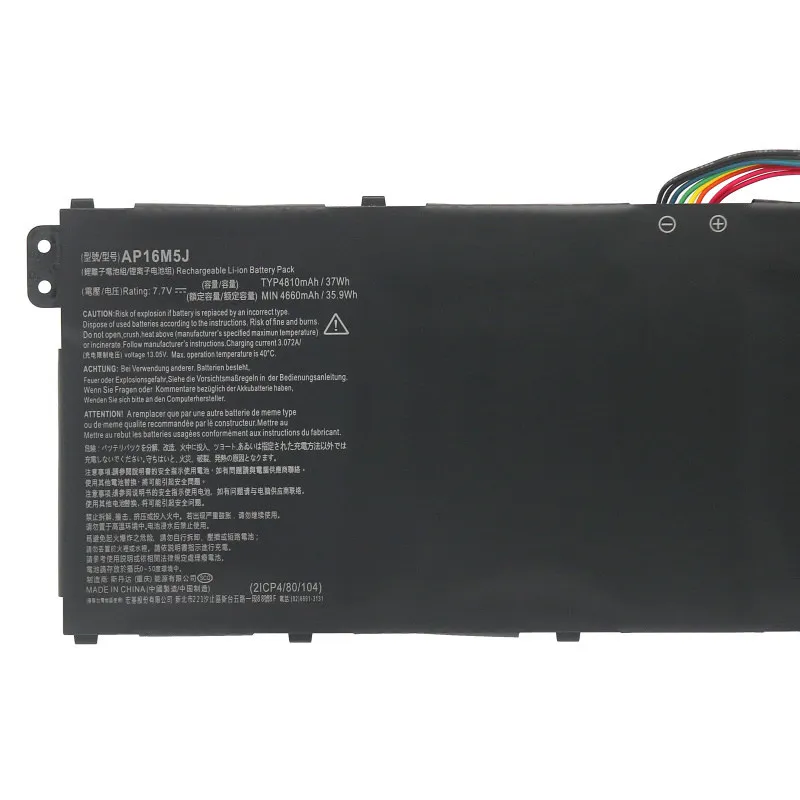 

High quality AP16M5J Laptop Battery for 1 A114-31 A114-32 Aspire 3 A314-31 A314-32 A314-41 A315-21 A315-21G A315-22