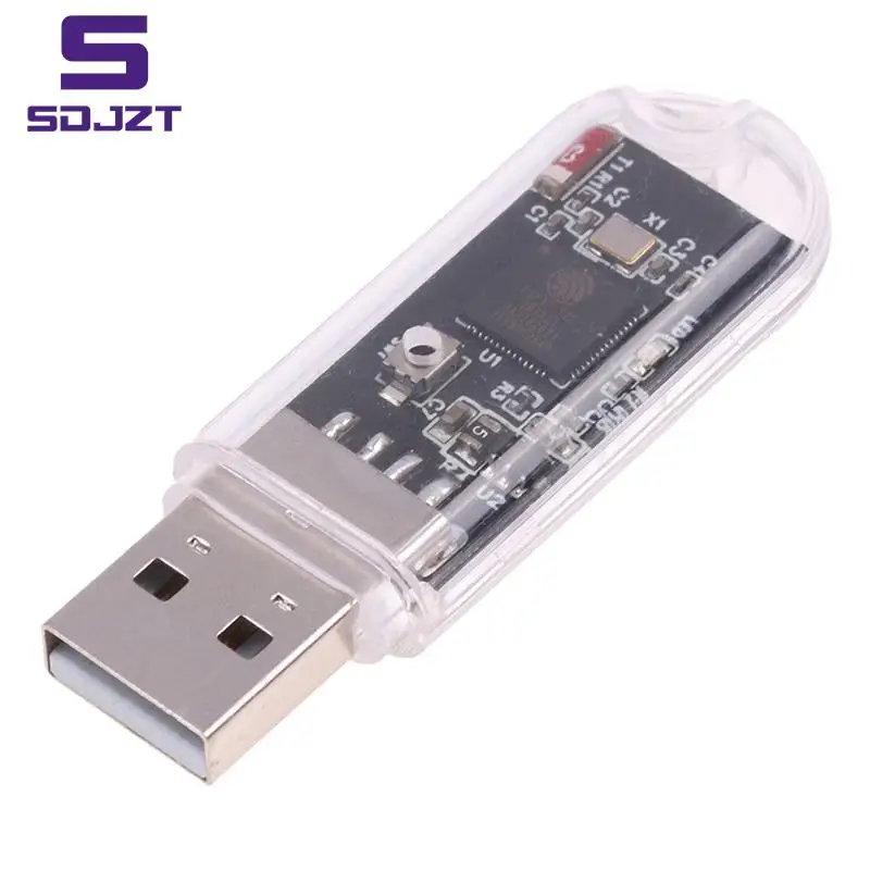 1PC USB Dongle Wifi Plug Free Bluetooth-compatible USB Adapter for PS4 9.0 System Cracking Serial Port ESP32 Wifi Module