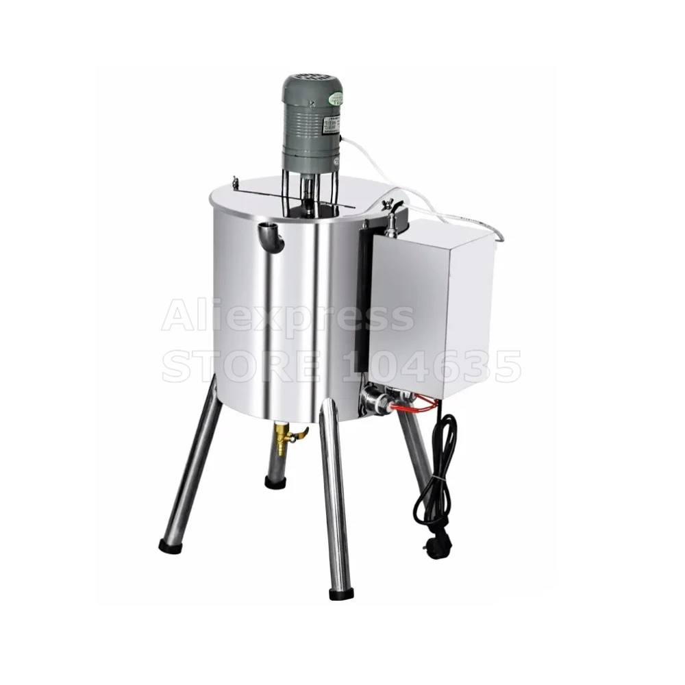 صابون اليد الشمع شمعة لصق كريم آلة تعبئة السوائل شبه التلقائي فوهة واحدة التدفئة اثارة ذوبان آلة التعبئة 15L