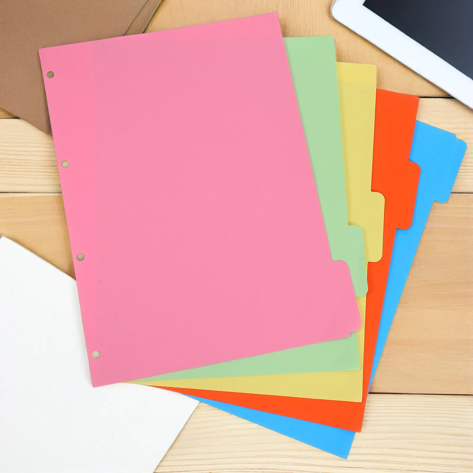 10sets-vibrant-loose-leaf-binder-dividers-paper-index-tabs-for-planners-notebooks-journals-students-professionals-organizer