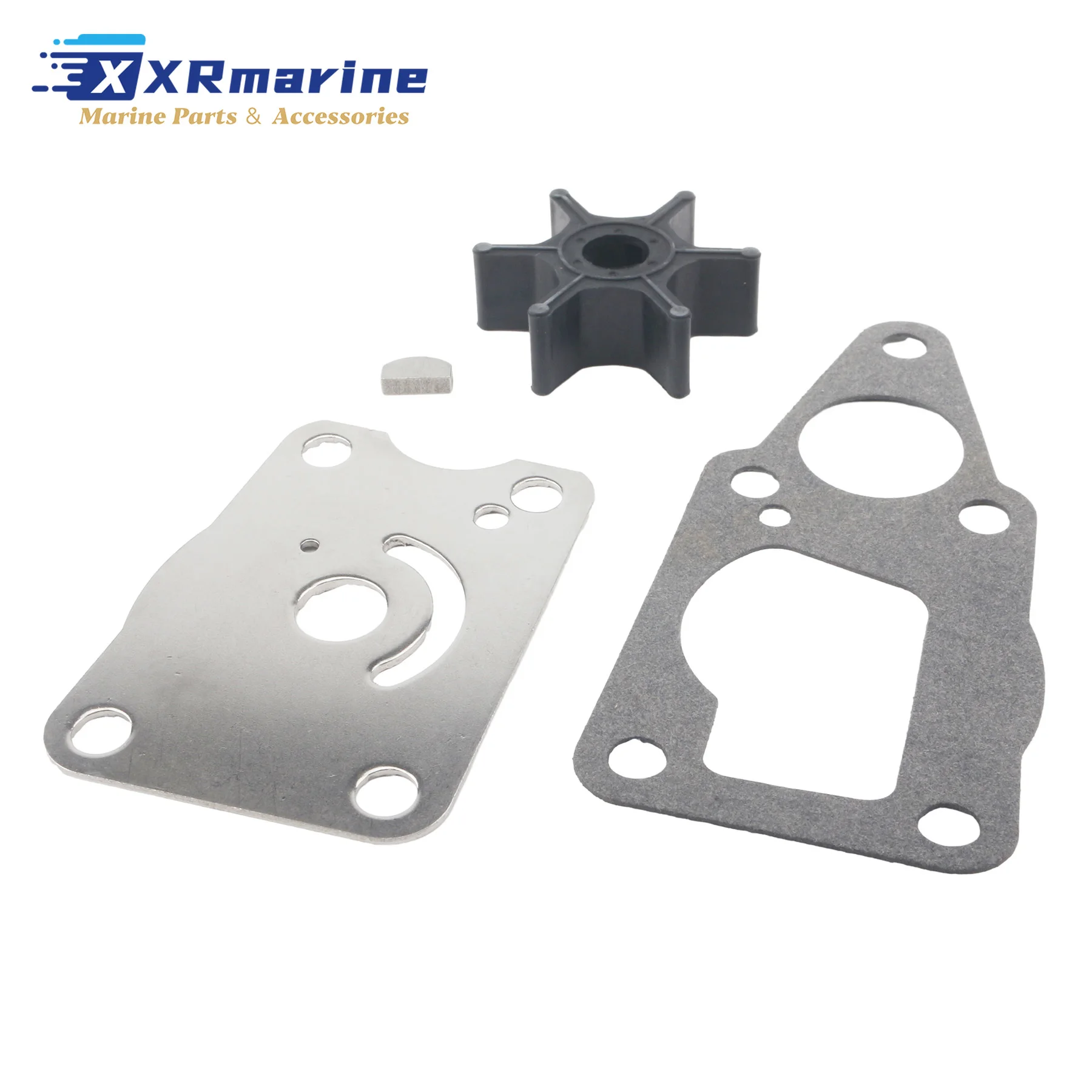 

Ремкомплект крыльчатки водяного насоса, совместимый с лодочными подвесными моторами Suzuki 4-тактные 4HP 6HP DF4 DF6, заменяемые модели