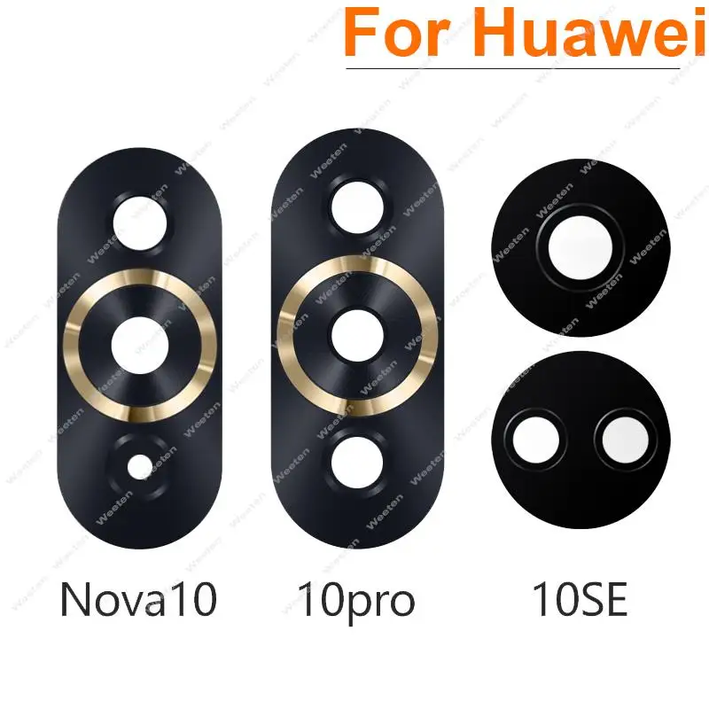 Back Camera Glass Lens For Huawei Nova 10 10 Pro 10Se Rear Camera Lens Glass with Adhensive Sticker Replacement Parts