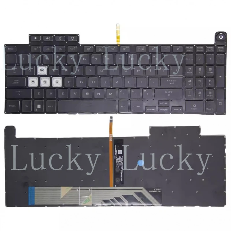 

Новая клавиатура с подсветкой для ASUS TUF Gaming A15 (2023) FA507XI FA507NV FA507NV US