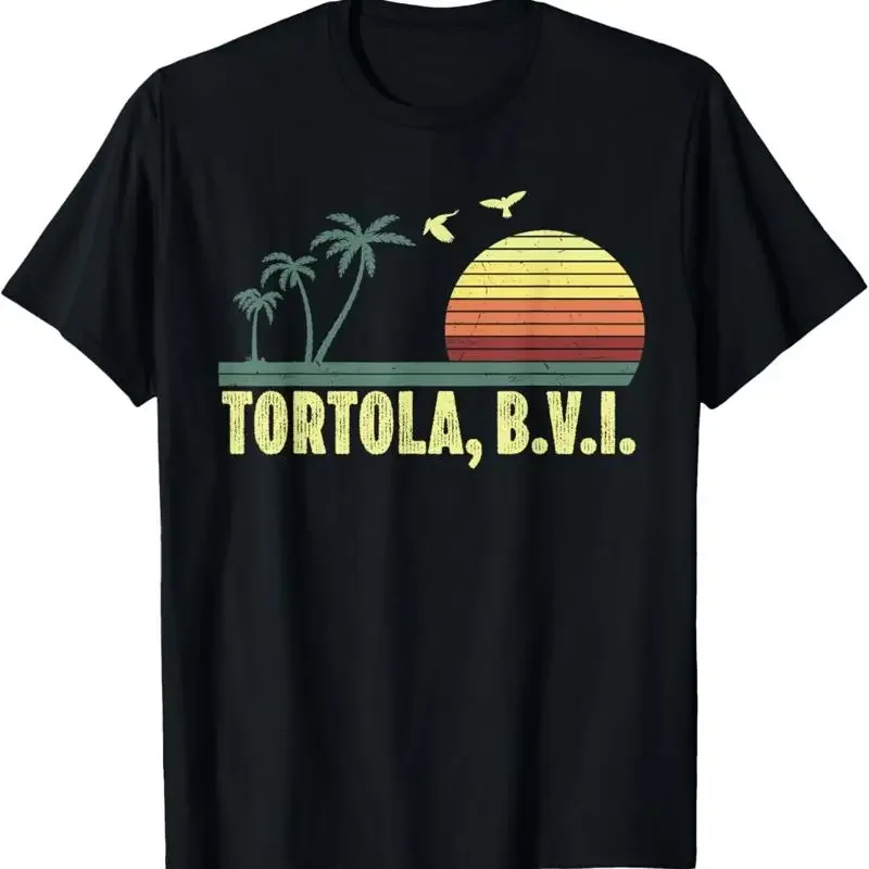 Tortola B V I British Virgin Islands Souvenir Vacation T Shirt