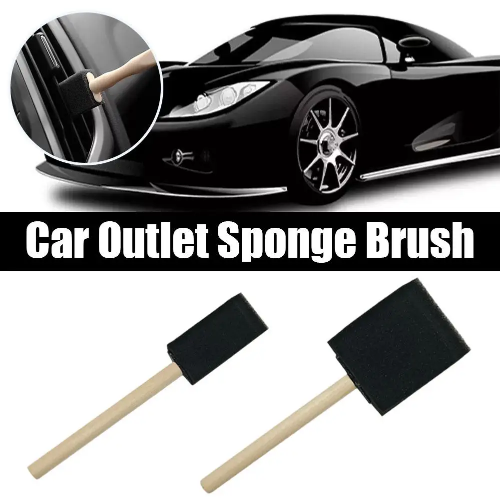 Car Interior Air Outlets Sponge Cleaning Brush Remove Car Accessories Bact Eria Dust Brushes Soft Grille Air Conditioner An R9D0