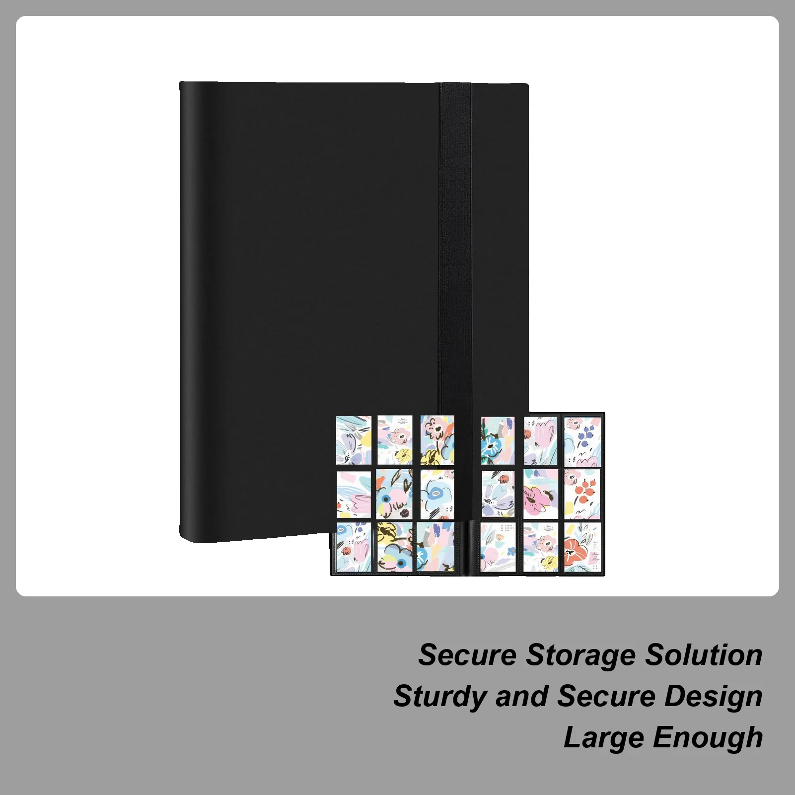 

Папка для коллекционных карточек, 20 страниц, альбом для хранения бейсбольных карточек, держатель с боковой загрузкой, органайзер, альбом для сбора спорта