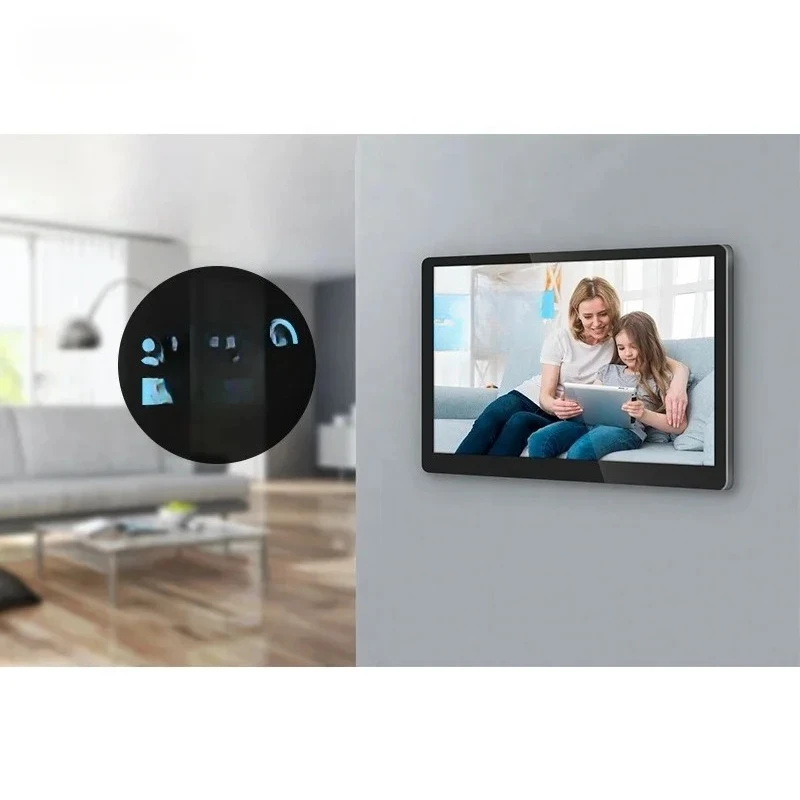 

smart home touch screen wall mounted 15 inch android interactive lcd screen display