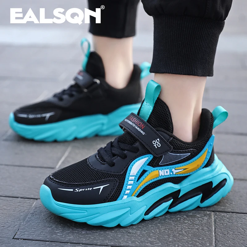 Breathable Children Sneakers Girls Boys Fashion Running Shoes Kids Sports Shoe Breathable Mesh Child Leather Basketball Shoes