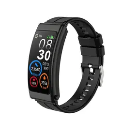 Smartwatch com fone de ouvido compatível com Bluetooth para homens e mulheres, 2 em 1, pedômetro, pulseira esportiva, novo, 2022