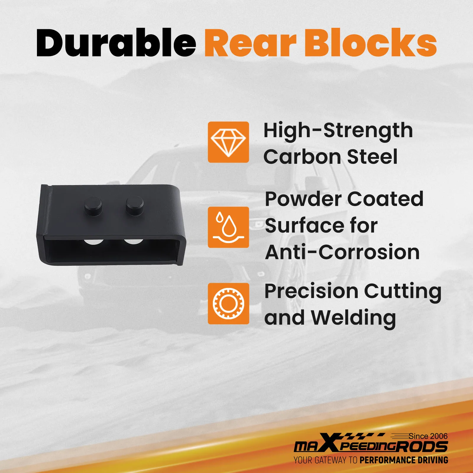 Kit de elevação de nivelamento completo traseiro dianteiro de 3 "2" para Ford F150 F-150 2WD 4WD 2004-2020