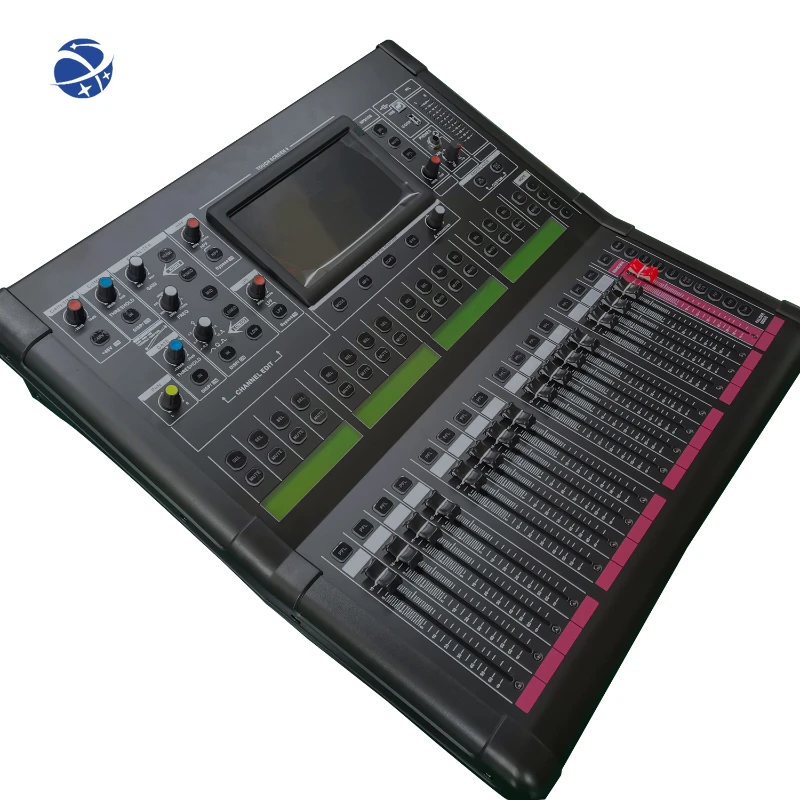 Audio Mixer mixing digital input 20 channel professional audio digital mixer built in sound card recorder power mixer console