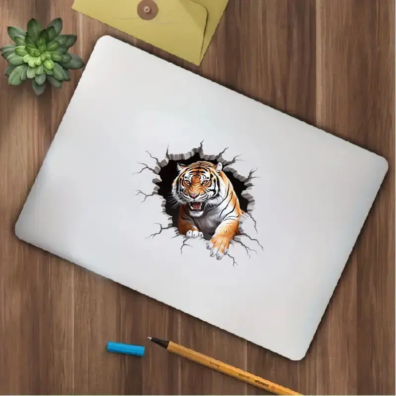 Popular Car Shepherd Dog Tiger Stickers Motorcycle Stickers Notebook Wall Stickers 3D Decorative Car Stickers Scratch Covering - view 6