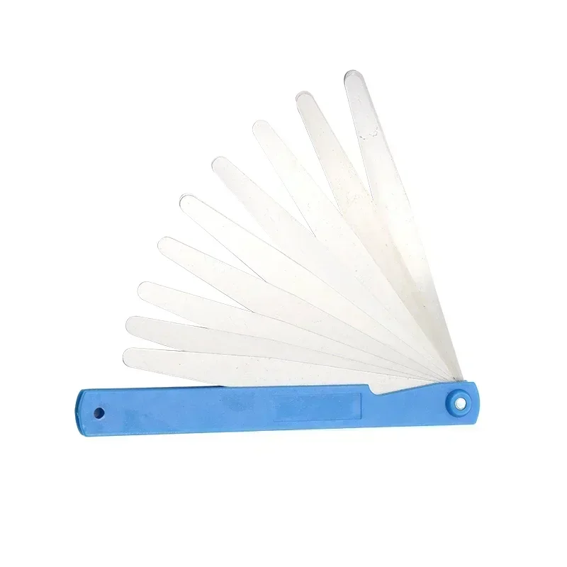 SHAHE 100 mm Length Metric Feeler Gauge 17 Blades Feeler Gauge 0.02-1.00 mm Measurement Instruments