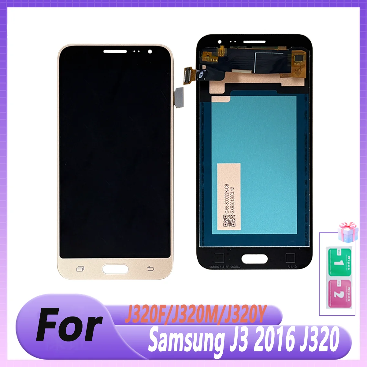 Tft para samsung j3 2016 j320 display lcd tela de toque digitador assembléia para samsung j3 2016 j320f j320m j320y peças