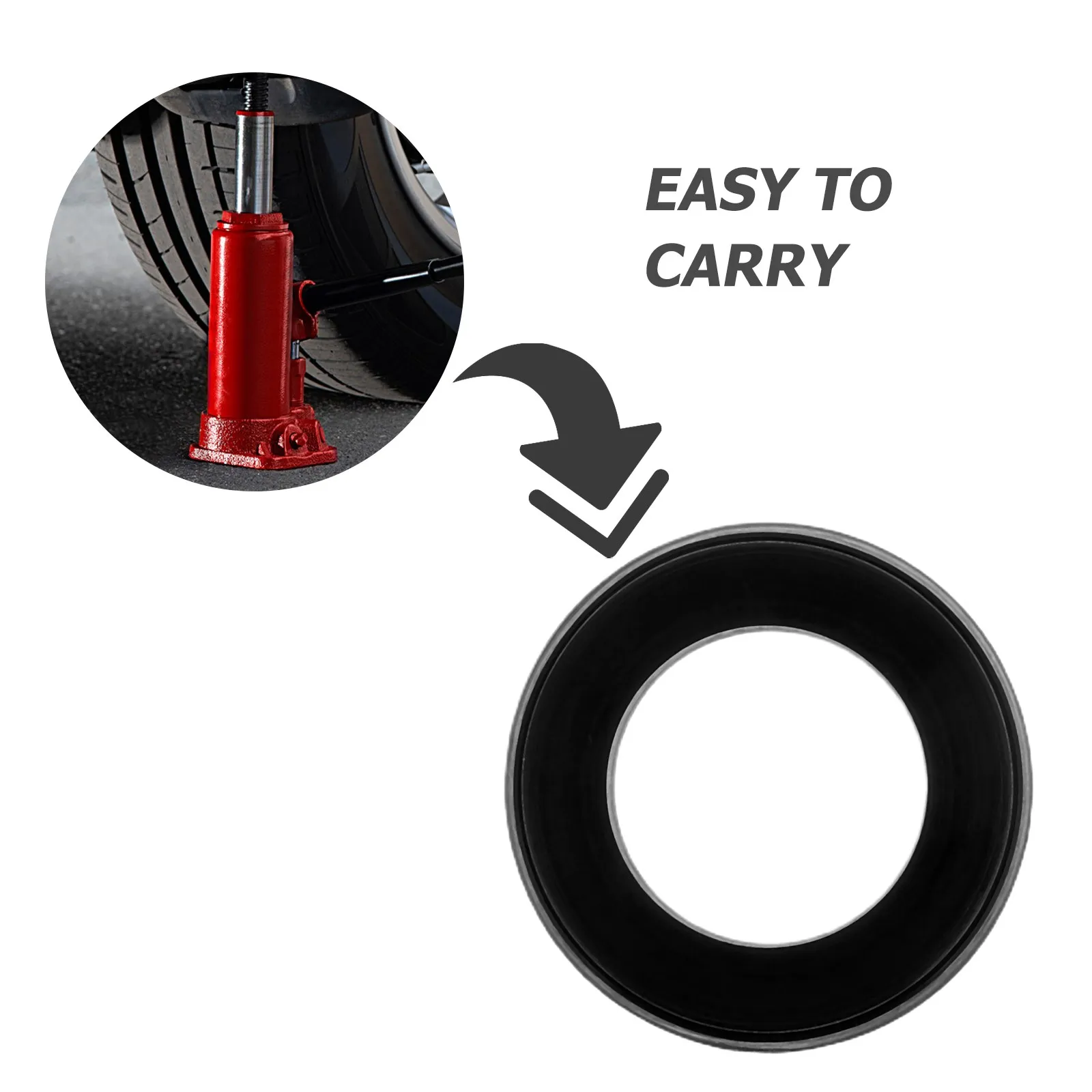 Hydraulic Jack Repair Kit Includes Oil Seal Gasket for Horizontal Bottle Jacks Compact Design Easy Storage Heavy Duty Vehicle