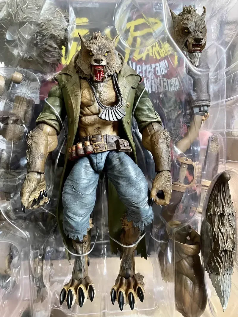 In Stock 20cm Furay Planet Mu-Fp002 1/12 Scale Werewolf Vereran William Action Figure Model Anime Birthday Gift Toys Figure Doll