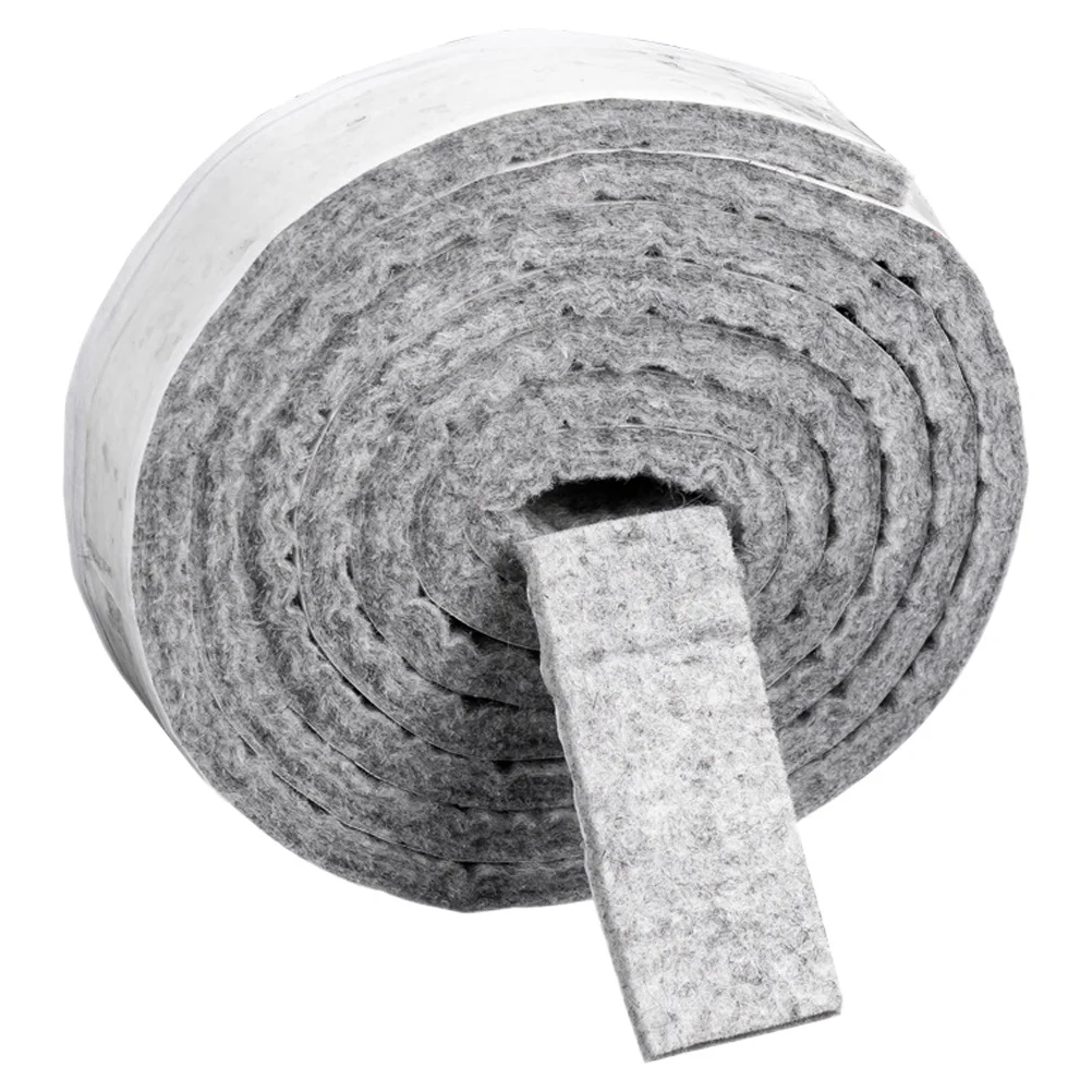 

1-рулонные фетровые мебельные накладки, клейкие нескользящие защитные коврики для пола для ножек стола, стула, самоклеящиеся фетровые полоски в рулоне