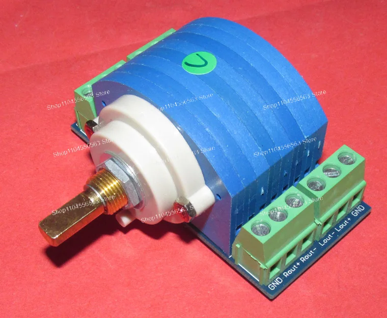 Precision 12-Step 600Ω/100K Balance Potentiometer, Quad Gang Chip Resistor