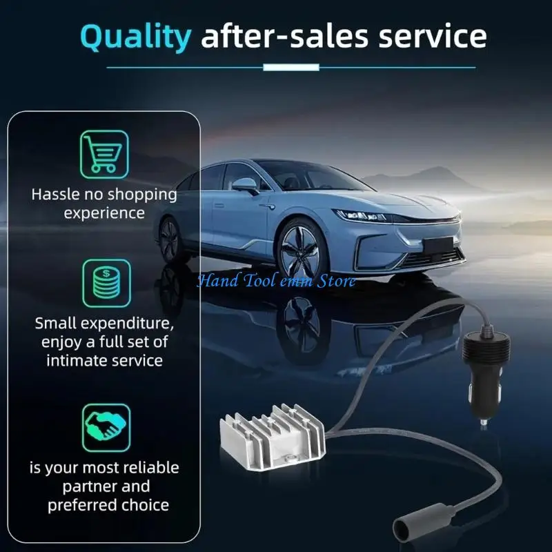 

H37F High Efficiency 12V 24V To 30V 3.5A Power Supply Adapter Short Protective For Vehicle Outdoor Electronics Equipment