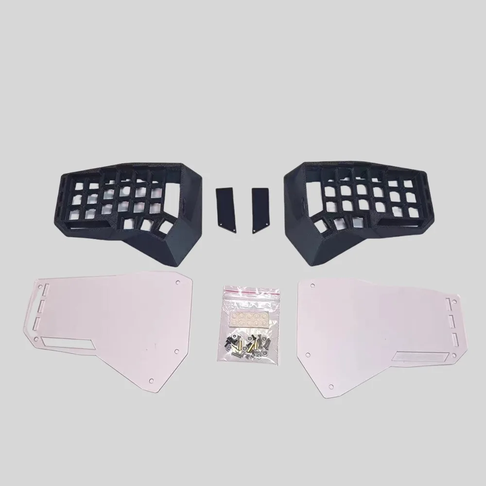 Corne crkbd คีย์บอร์ดแบบแยก PCB วัสดุชุดคีย์บอร์ดฮอร์นที่กำหนดเองเคสอะคริลิคคีย์บอร์ด V3เชอร์รี่อุปกรณ์เสริมสำหรับเล่นเกม