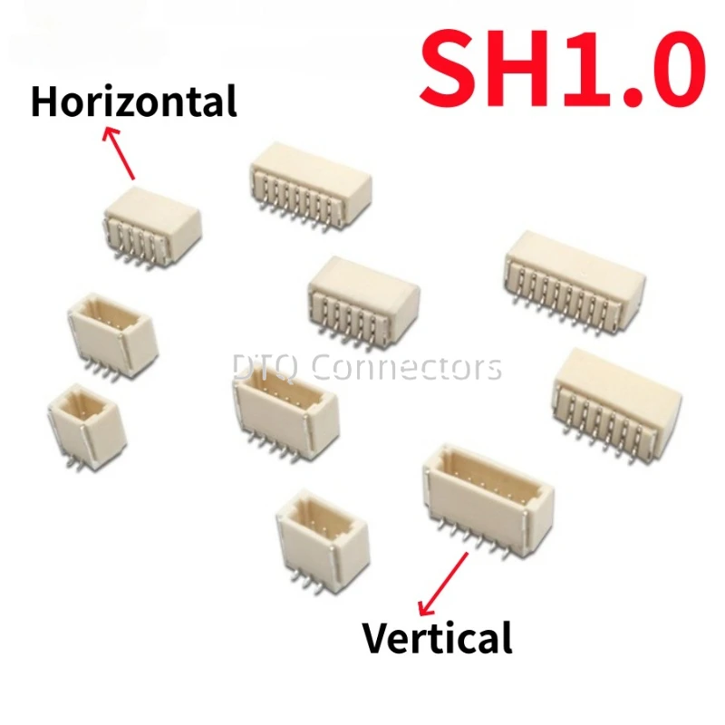 10PCS Jst SH1.0 1.0…