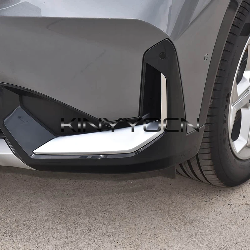 

Накладка на противотуманную фару переднего бампера для BMW X1 iX1 U11 U12 2023 2024 2025, нижняя боковая накладка-сплиттер переднего бампера