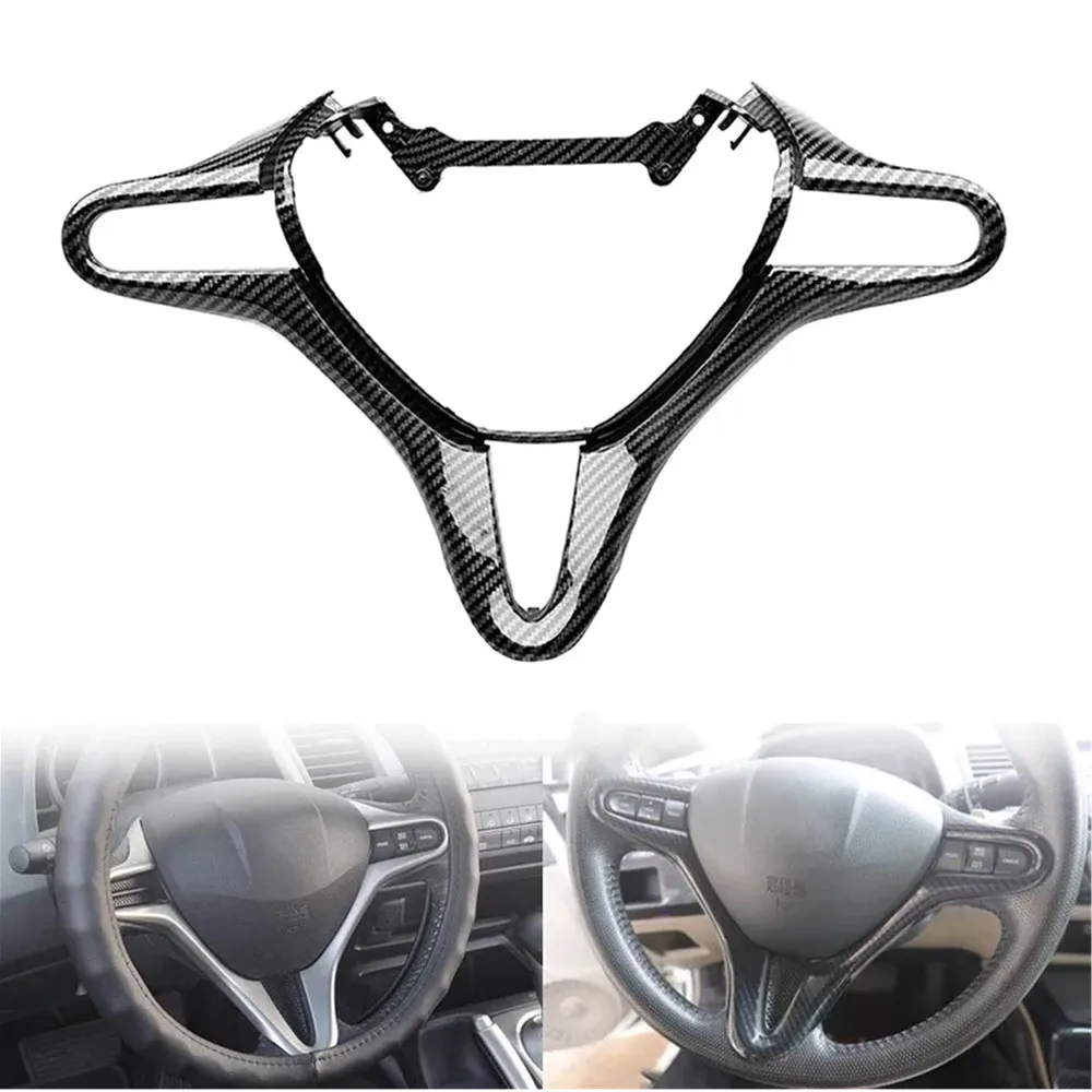 

1 шт. для Honda Civic 2006-2011, накладка на переднее рулевое колесо, крышка, рамка, внутреннее молдинг, автомобильные аксессуары 78540-SVA-A01ZA