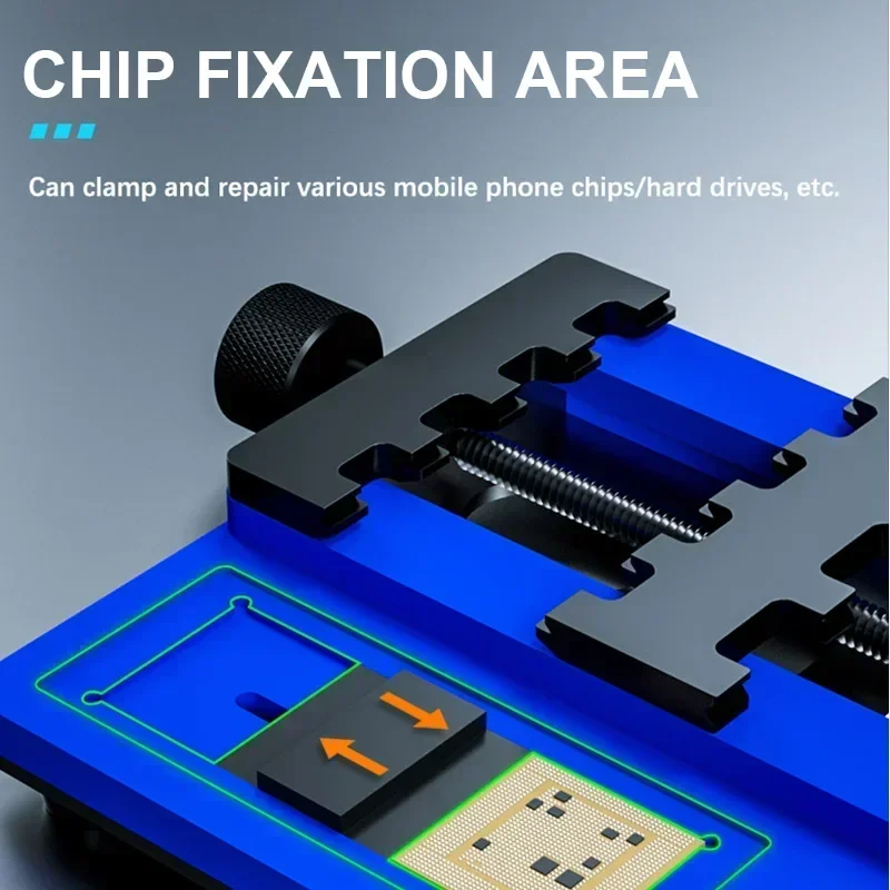 Imagem -05 - Mecânico Mr6 Max Orifix Universal Pcb Suporte Dispositivo para Iphone Samsung Placa-mãe de Celular ic Chip Ferramenta de Reparo de Solda