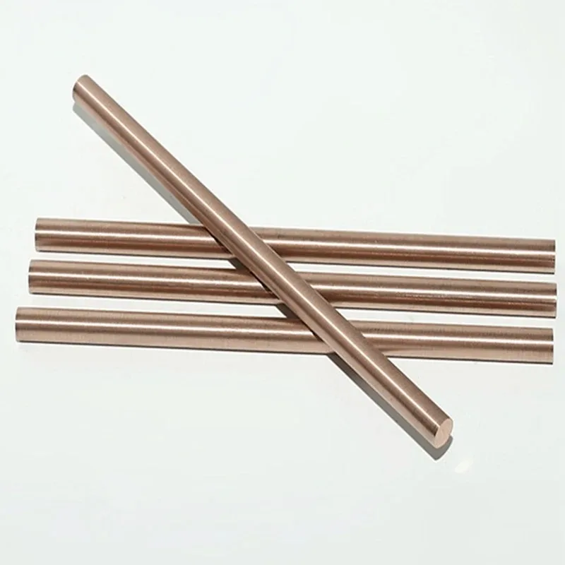 W70 Bar W70Cu30 Tungsten Copper Alloy Bar Rod Spot Welding Electrode Rod DIY Material Length200mm Diameter 1 to 10mm