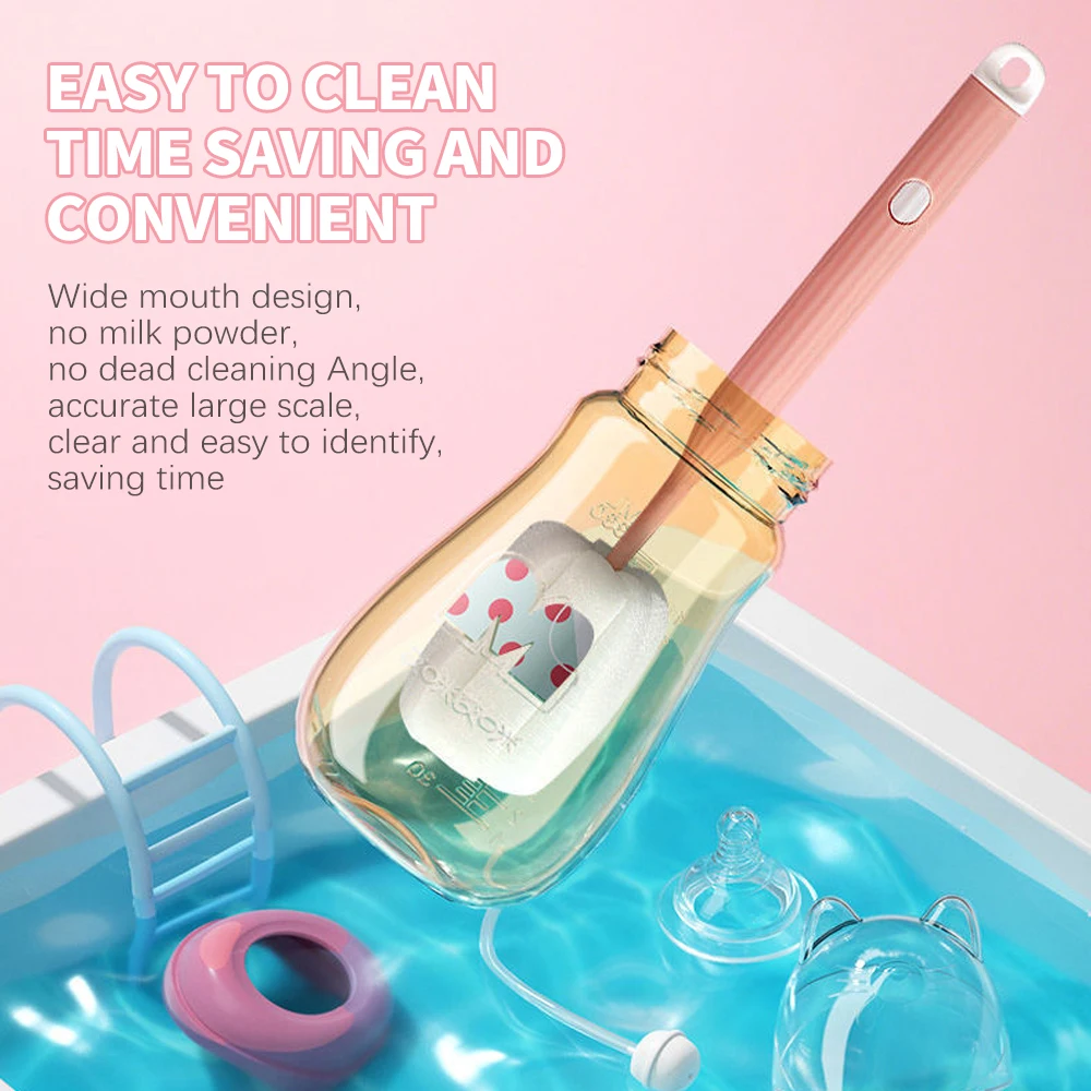 240 Baby flaschen Fütterung flasche Baby großkalibrige Milch flasche mit Stroh griff Neugeborene Baby Stroh flasche bpa frei