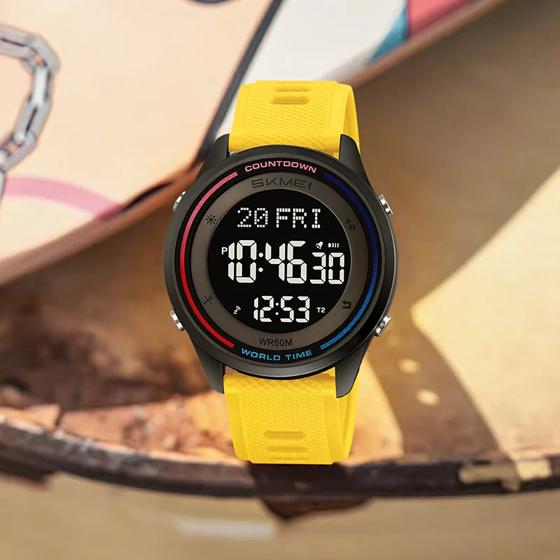 Skmei World Time Da… - image