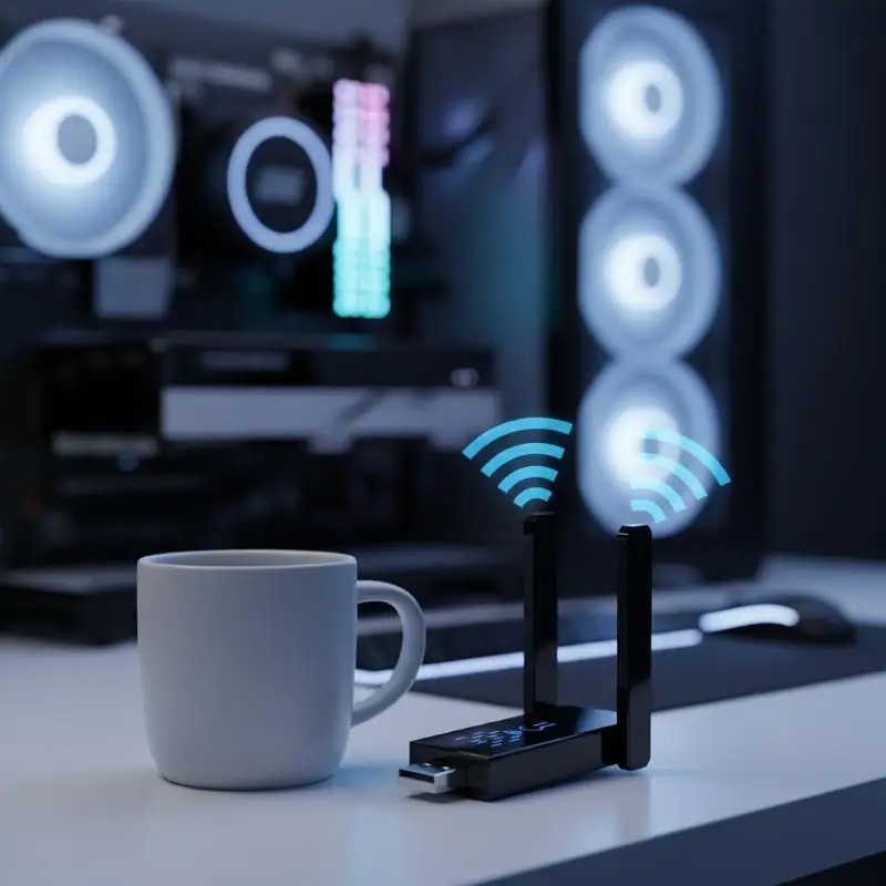 Router WiFi Range Extender Wall Penetrating USB Signal Amplifier Powerful Booster for Home Office Enhanced Streaming Gaming