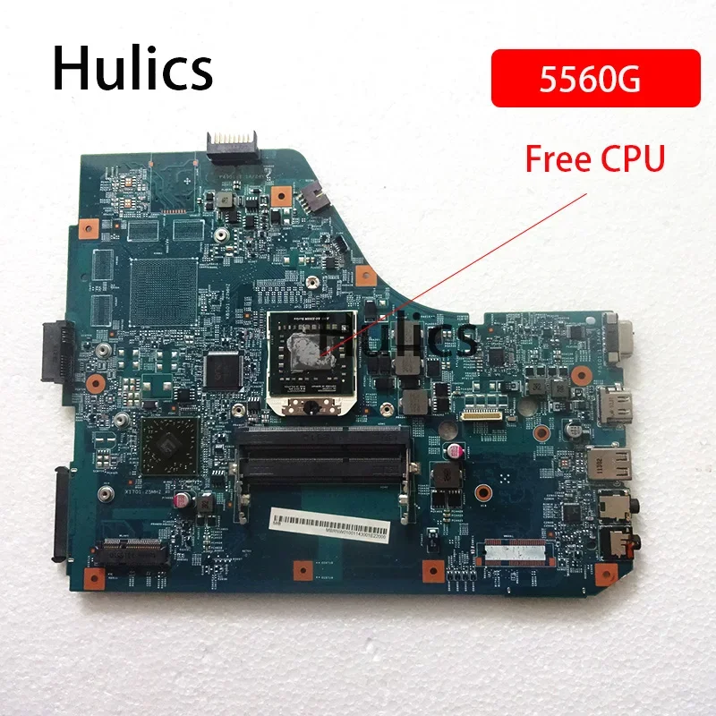 Hulics Used JE50-SB 10338-1M 48.4M702.01M 10338-1 48.4M702.011 MBRNW01001 554M701151G Motherboard For Acer Aspire 5560 5560G