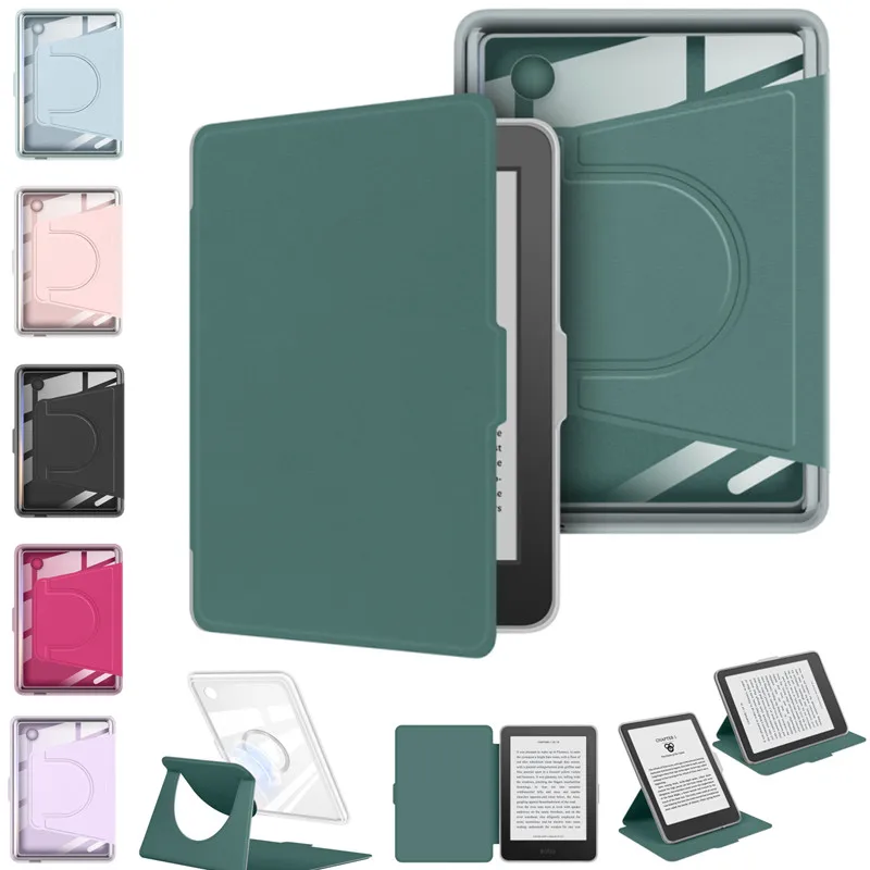 

Многоугольная магнитная разделительная крышка-подставка для Tolino Shine Color 2024/Shine 5 2024/Shine4 2022 6-дюймовый прозрачный чехол для электронной книги