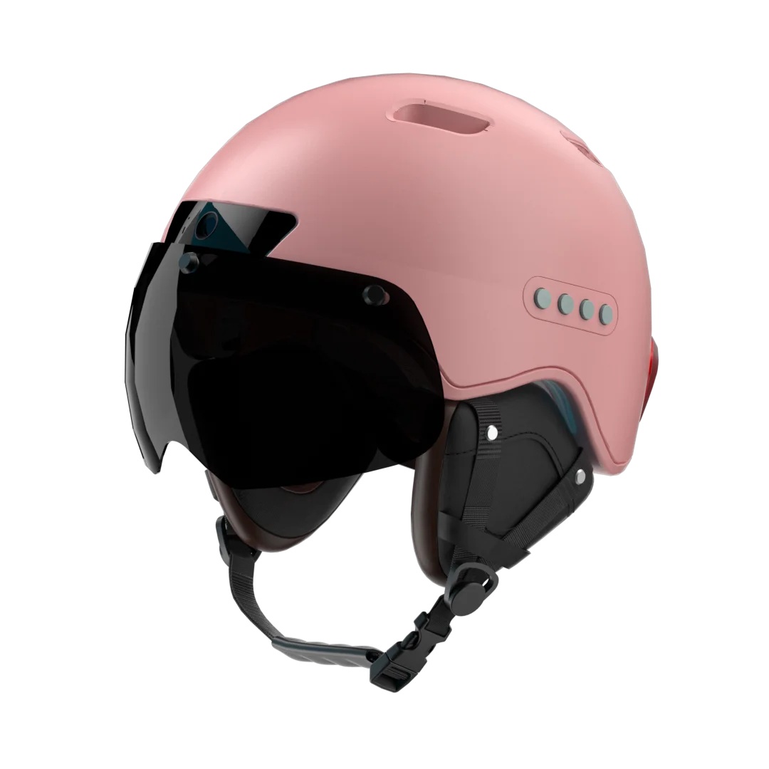 

Motorcycle Smart Helmets Built-in HD Camera and Safety Warning Light Led for Motorcycle Helmet Sports