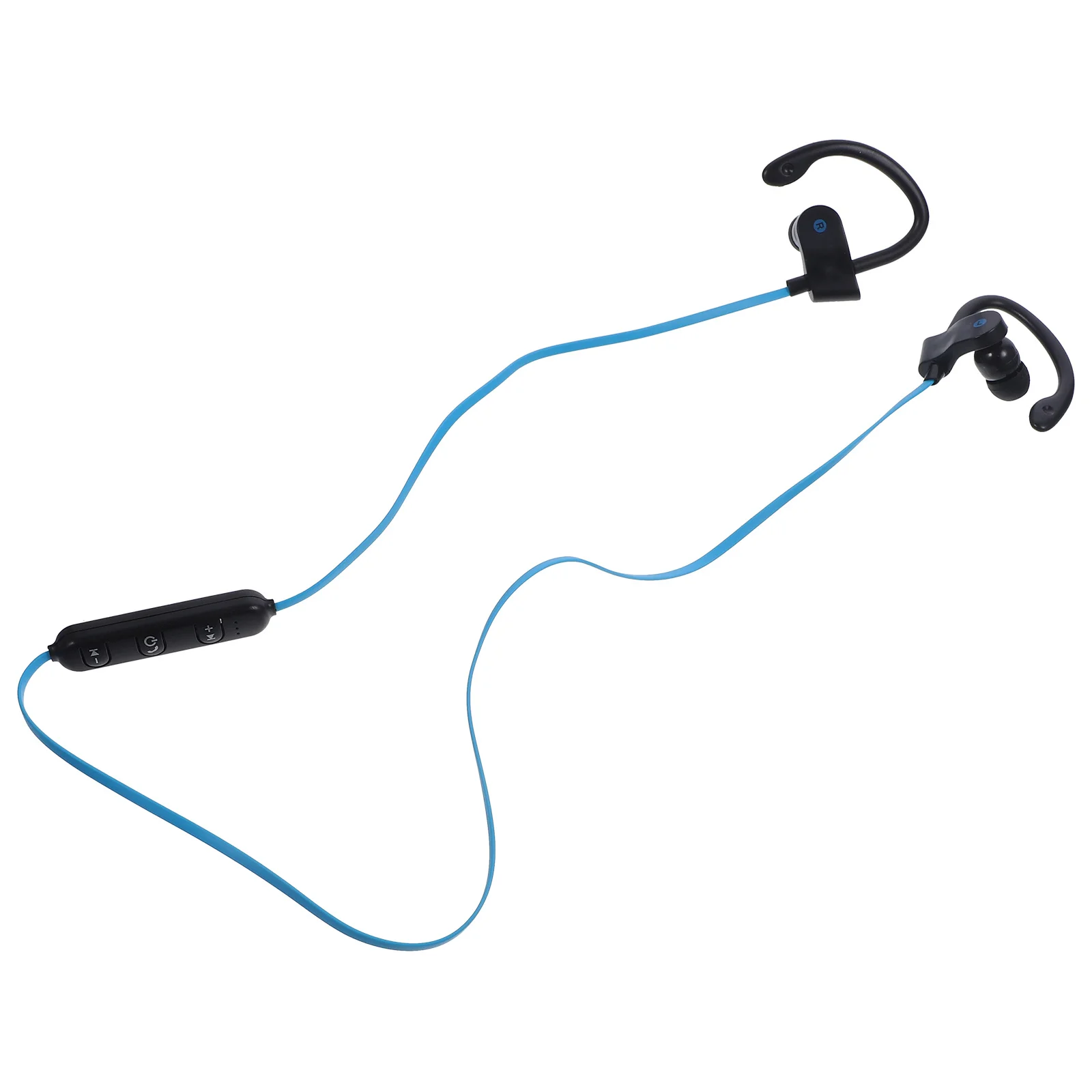 

Ear Hook Earphone 1.2M Tpe Cable 3.5M Plug 10Mm Speaker Mic Control Button Compatible Phone System Black Stereo Headset