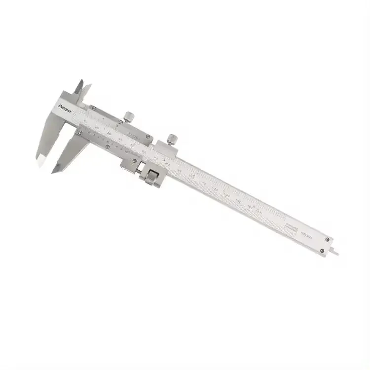 

l For Dasqua Stainless Steel Vernier Caliper 150mm 0.02 Graduation 200mm Caliper Vernier 300mm With Locking Screw Fine