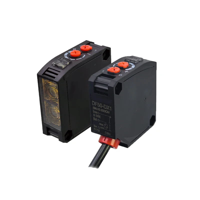 

Long Range Rectangular Photoelectric Sensor Diffuse, Mirror Reflective, Retro-Reflective Invisible Lights Optic Sensor
