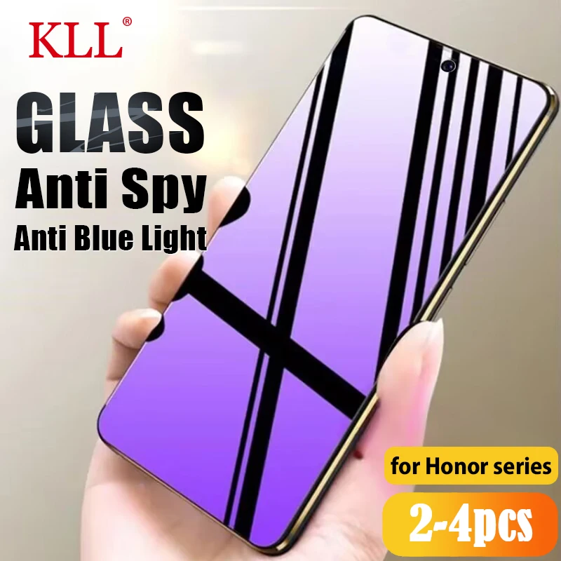 2-4pcs Anti Blue Light Privacy Glass for Xiaomi 14T 13T 12T Pro Anti Spy Screen Protector Redmi note 14 13 13c A3X K80 Pro Glass