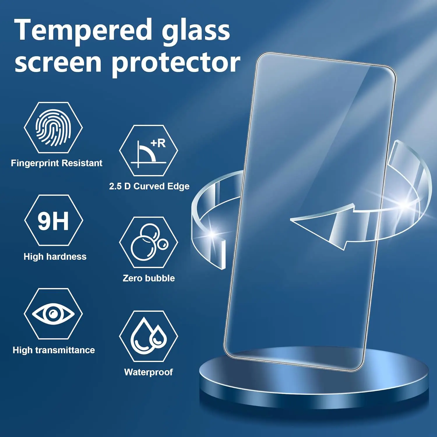3-5 PCS 9H Tempered Glass for Realme GT 7 8 Pro Neo 5 SE 3 2 Full Cover Screen Protector for Realme X2 X3 X7 Max X50M 5G Glass