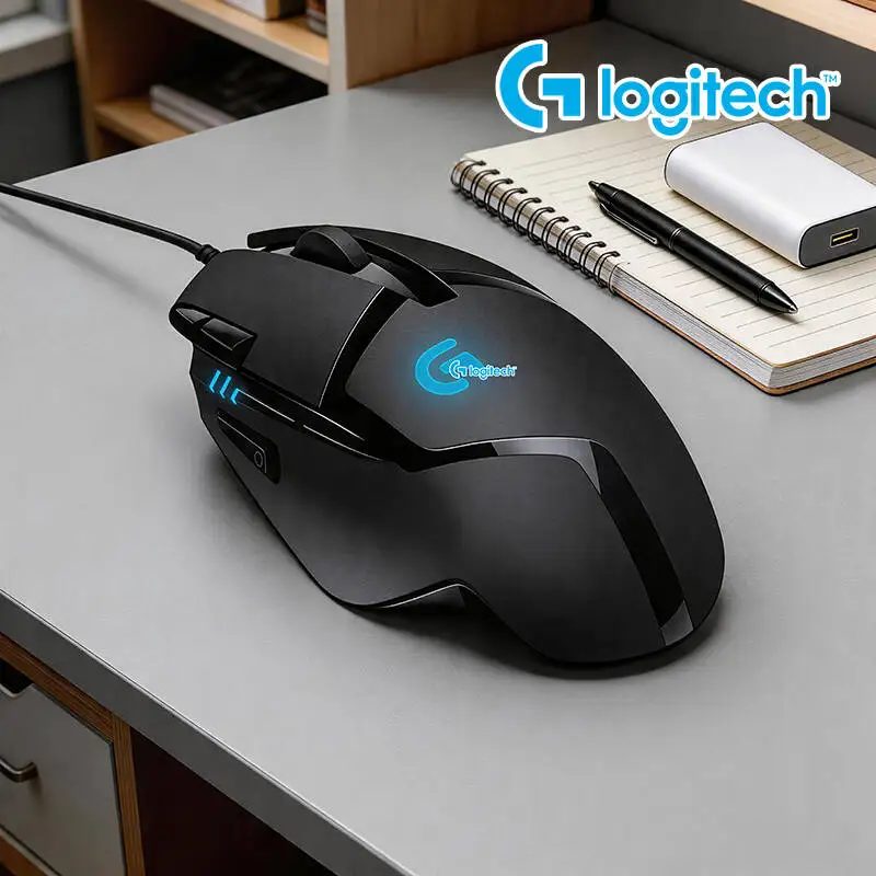 

Игровая мышь Logitech G402 с регулируемыми уровнями DPI (4 диапазона), 20 млн нажатий, 4000 DPI, противоскользящие ручки для соревновательных киберспортивных турниров