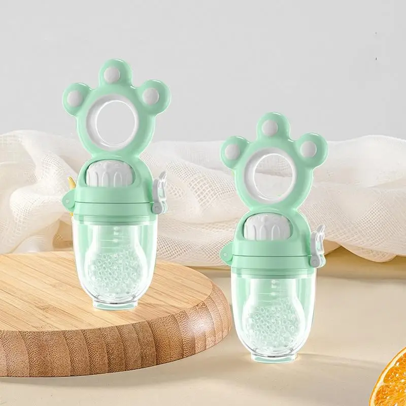 

Кормушка для фруктов, соска, силиконовая кормушка для фруктов, соска для прорезывания зубов, портативный прорезыватель, кошачья лапа, разработанная кормушка для сбалансированных